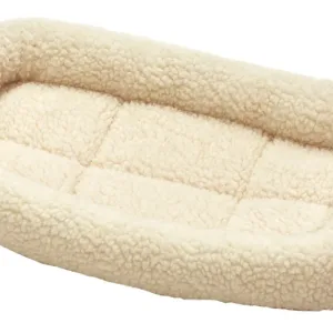 Zeloravianex Plush Fleece Pet Bed for Dogs and Cats, Cotton and Polyester Blend, Multiple Sizes