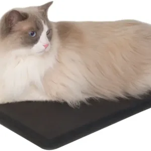 Zeloravianex Outdoor Heated Pet Pad, Waterproof ABS Plastic, 12.5 x 18.5 Inches