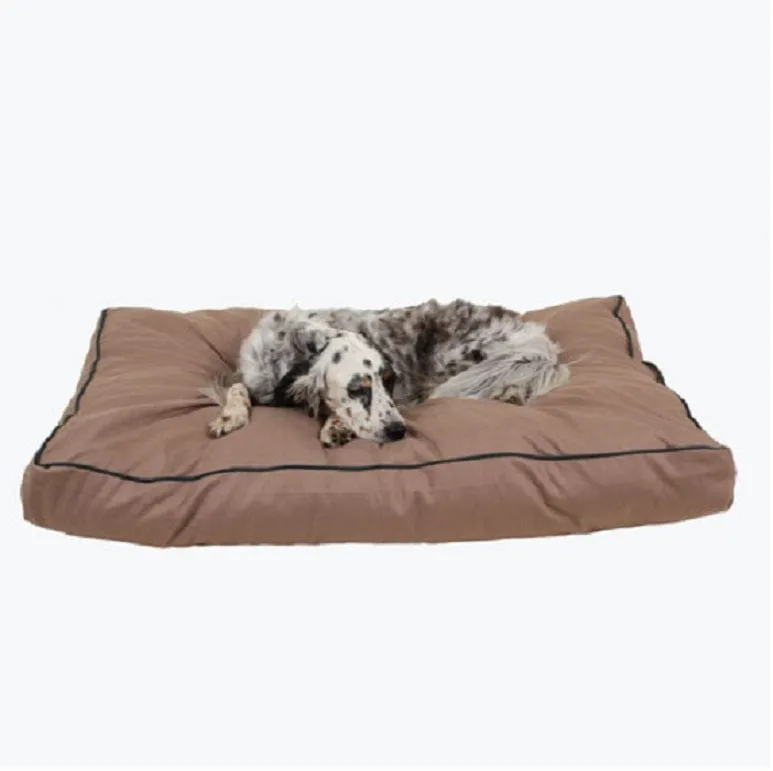 Zeloravianex Indoor Outdoor Dog Bed, 100% Polyester Canvas Pillow, Multiple Sizes and Colors