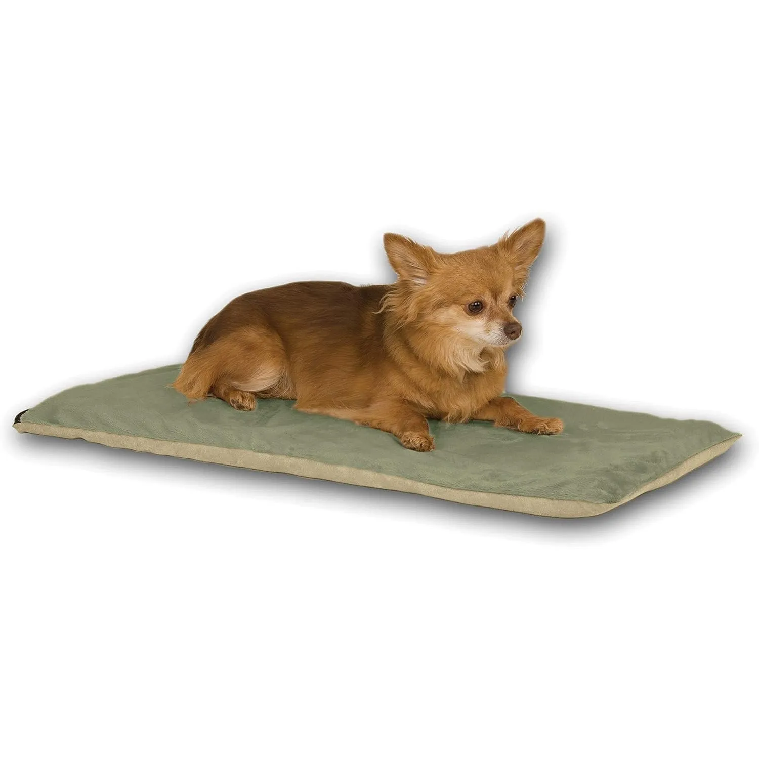 Zeloravianex Heated Mat for Small Dogs and Cats, 14" x 28" Indoor Pet Warming Pad with Washable Cover